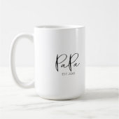 Moderne Papa Mok met kindernamen (Links)