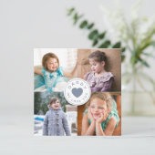 Moderne papa we houden van jou fotocollage (Staand voorkant)