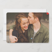 Moderne Papel Picado Aangepaste kleur + Foto | Wed Kaart (Achterkant)