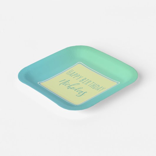 Moderne papieren Bord (Gebogen)