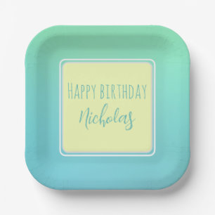 Moderne papieren Bord