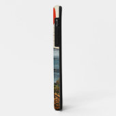 Moderne papierkunst Bergen en bos Case-Mate iPhone Case (Achterkant/links)