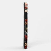 Moderne papierkunst Bergen en bos Case-Mate iPhone Case (Achterkant/rechts)