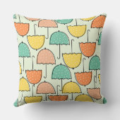 Moderne  paraplurenpatroon l crèche kussen (Achterkant)