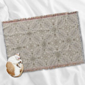 moderne  parijs mode elegant grijs beige deken