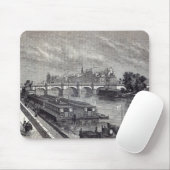 Moderne Parijs: Pont Neuf, 1845 Muismat (Met muis)