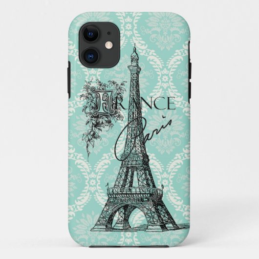 Moderne  Parijse eiffeltoren, 5 hoesje (Achterkant)