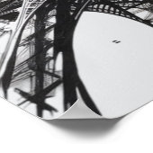 Moderne Parijse Eiffeltoren Parijs Frans Poster (Hoek)