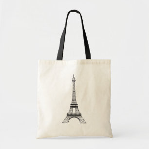 Moderne Parijse Eiffeltoren Parijs Frans Tote Bag