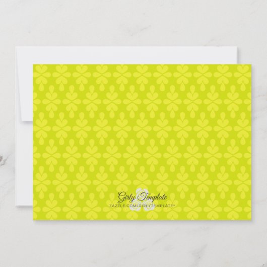 Moderne Partij voor de opwarming van de aarde Brui Kaart (Achterkant)