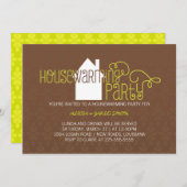 Moderne Partij voor de opwarming van de aarde Brui Kaart (Voorkant / Achterkant)