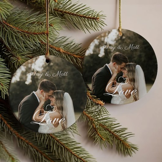 Moderne Pas getrouwd van het Manuscript van de Lie Ornament