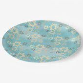 Moderne Pascha Blue Sky Sterren van David Papieren Bordje (Gekanteld)