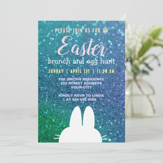 Moderne Pasen Kaart (Staand voorkant)