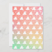 Moderne Pasen Kaart (Achterkant)