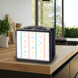 Moderne Pasen Patroon Lunchbox
