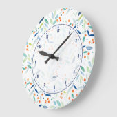 Moderne pasta-flesjes met flesjes en bessen grote klok (Hoek)