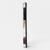 Moderne pastbloemen en gepersonaliseerde Kraft-cad Case-Mate iPhone Case (Achterkant/links)