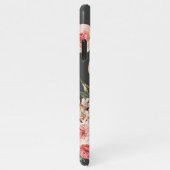 Moderne pastbloemen en gepersonaliseerde Kraft-cad iPhone Hoesje (Rechterkant)