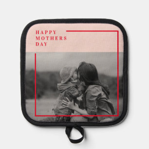 Moderne pastbloemen en gepersonaliseerde Kraft-cad Pannenlap