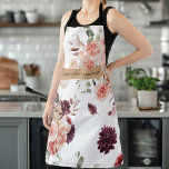 Moderne pastbloemen en gepersonaliseerde Kraft-cad Schort<br><div class="desc">Dit gepersonaliseerde cadeau is een mooie en unieke optie voor iedereen die van bloemen houdt en een aanraking van bijtende charme. Het geschenk heeft een set moderne pastelbloemen die tegen een achtergrond van kraftpapier geplaatst zijn, waardoor een prachtig contrast ontstaat dat zeker het oog zal vatten.De bloemen zijn op een...</div>