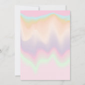 Moderne pasteelkleur, vermengen, op maat van verja kaart (Achterkant)