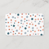 Moderne pasteelse Waterverf regenboogdag — Gegeven Informatiekaartje (Achterkant)