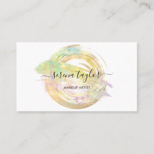 Moderne pastei Faux Opal Stone Professional Elegan Visitekaartje