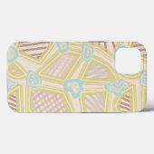 Moderne Pastel Abstracte Geometrische Hoes (Achterkant (horizontaal))
