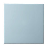 Moderne pastel effen kleur Bord Aqua Tegeltje (Voorkant)