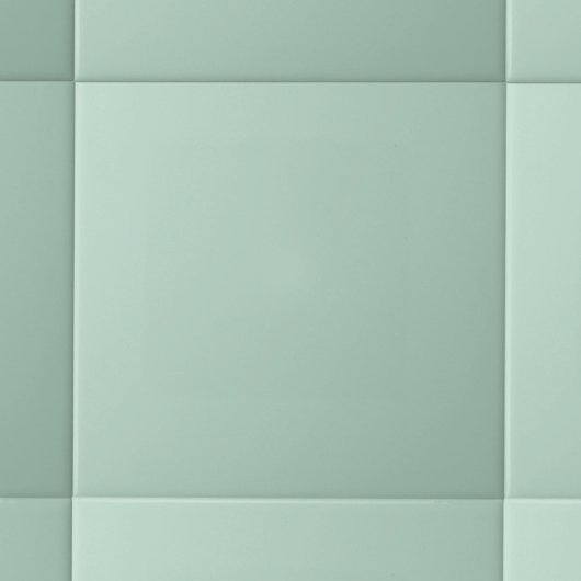 Moderne pastel effen kleur Bord Leaf Tegeltje