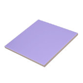 Moderne pastel effen kleur Bord Violet Tegeltje (Zijkant)