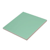 Moderne Pastel Effen Kleur Parel Aqua Tegeltje (Zijkant)