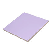 Moderne Pastel Effen Kleur Zachte Lavendel Tegeltje (Zijkant)