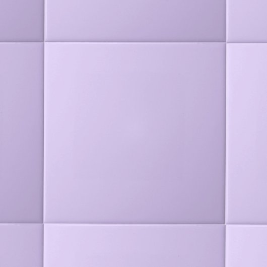 Moderne Pastel Effen Kleur Zachte Lavendel Tegeltje