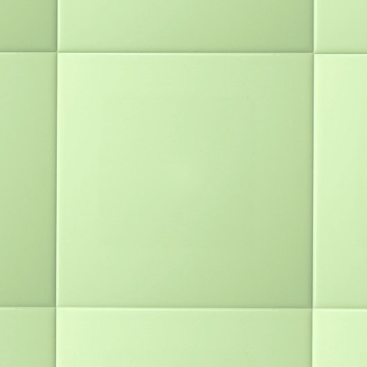 Moderne pastel effen kleur zeer Bleek groen Tegeltje