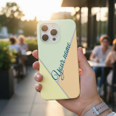 Moderne Pastel Geometrische Kleurblok Aangepaste N Case-Mate iPhone Case