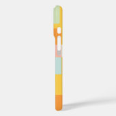 Moderne Pastel Geometrische Vormen Gepersonaliseer Case-Mate iPhone Case (Achterkant / Links)