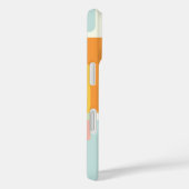 Moderne Pastel Geometrische Vormen Gepersonaliseer Case-Mate iPhone Case (Achterkant / Rechts)