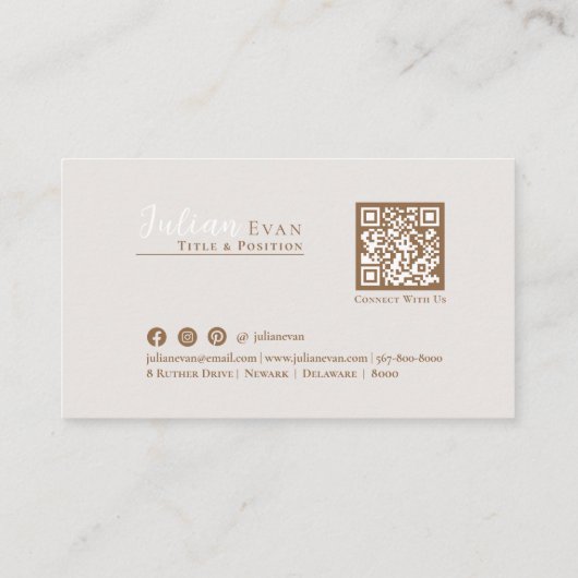 Moderne pastel glitter holografische aura schoonhe visitekaartje (Achterkant)