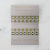 Moderne Pastel Mauve Kaart (Binnen)