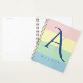 Moderne Pastel Minimalistische Op Maat Planner (Display)