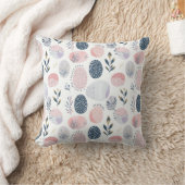 Moderne Pastel Paasei Worp Kussen (Deken)