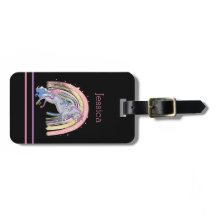 Moderne pastel regenboog eenhoorn