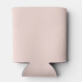 Moderne Pastel Roze Inhale Exhale Quote Blikjeskoeler (Achterkant)