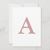 Moderne Pastel Roze Regenboog Boho Raad de naam Kaart (Achterkant)