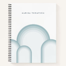 Moderne pastel salie groen retro 