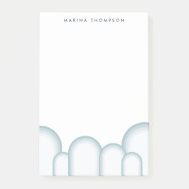 Moderne pastel salie groen retro  post-it® notes