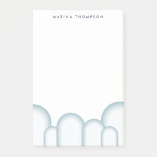 Moderne pastel salie groen retro  post-it® notes