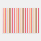 Moderne pastel Snoep streep Inpakpapier Vel (Voorkant 2)